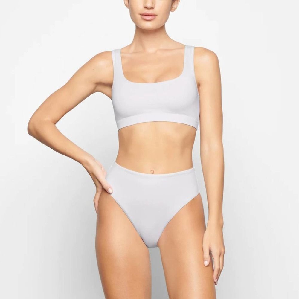 NWT Limited Edition SKIMS Signature Swim Tank Bikini Top